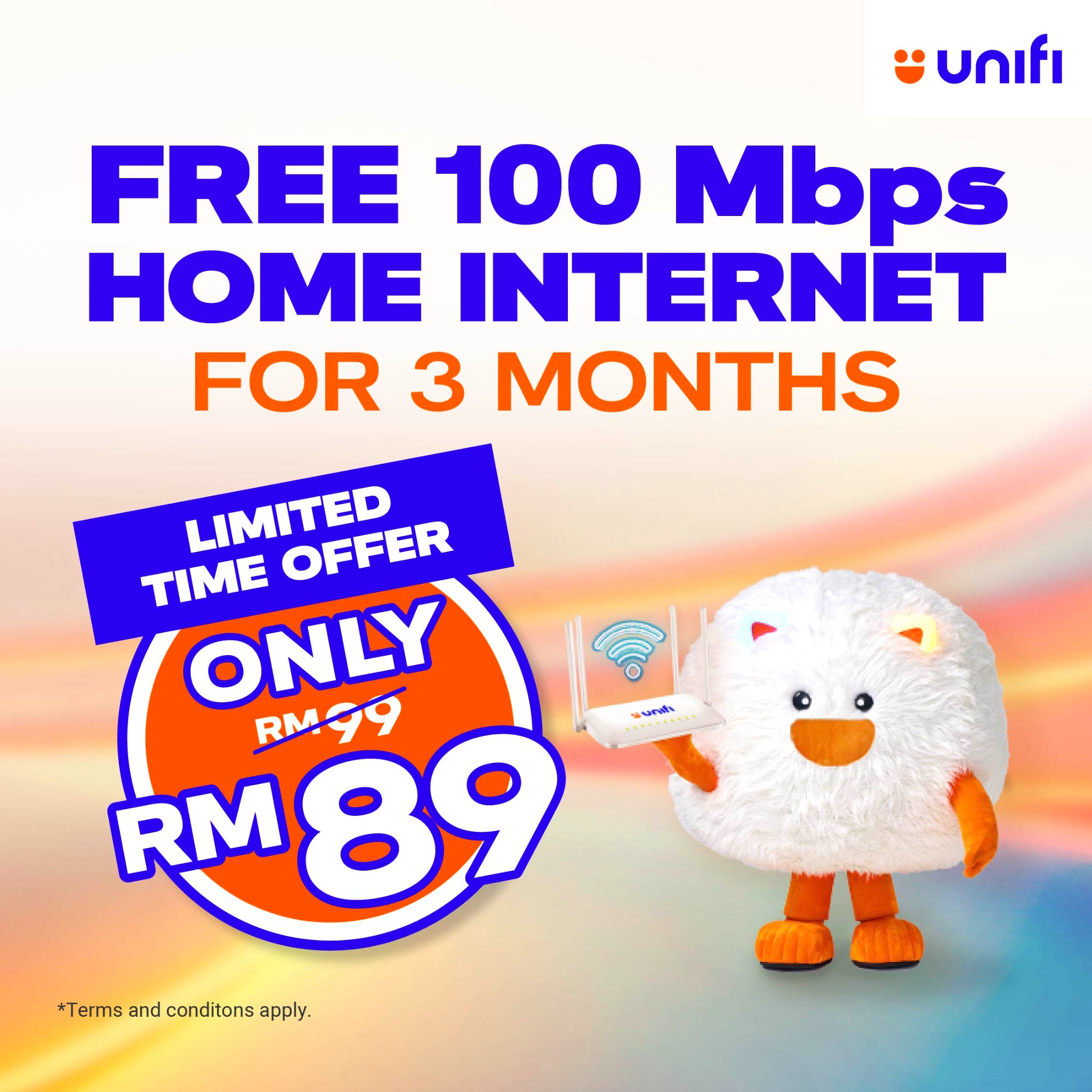 Unifi Facebook ad