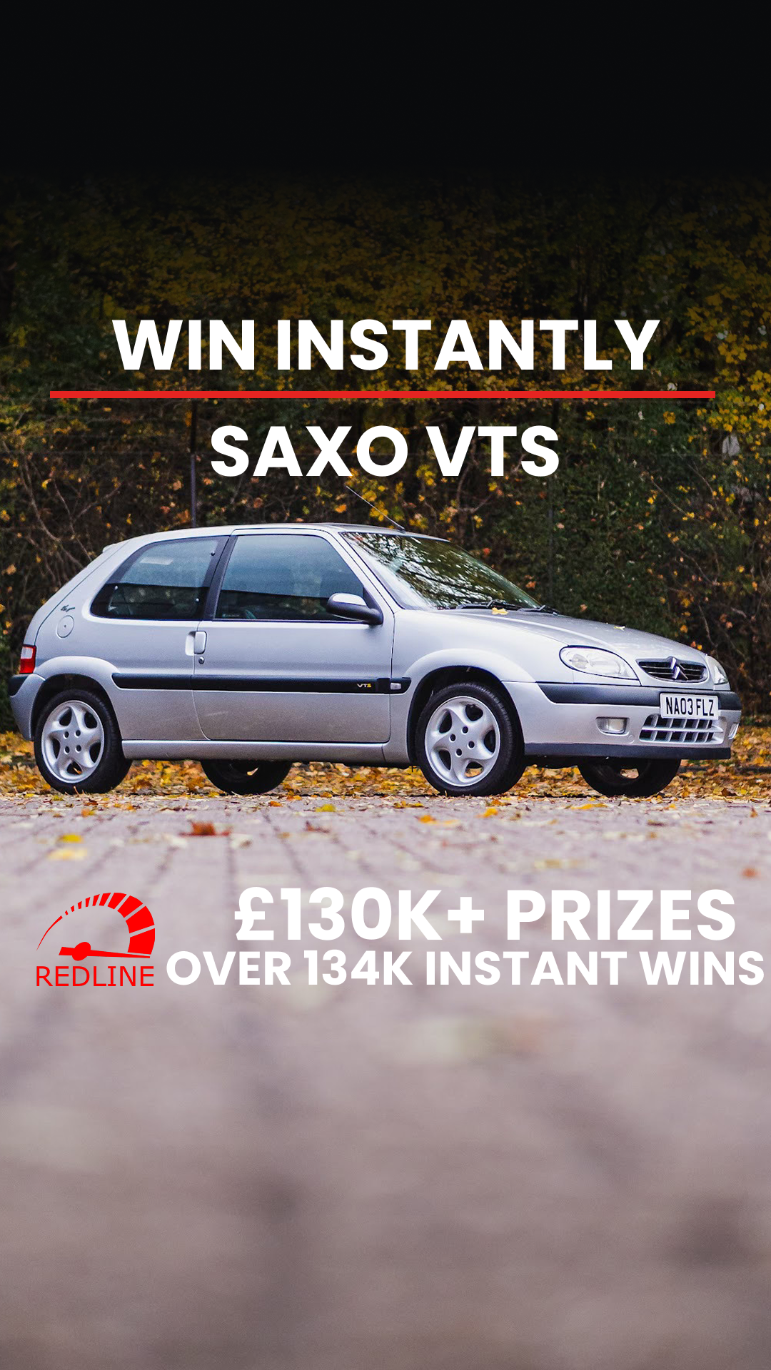 Redline Competitions Facebook ad