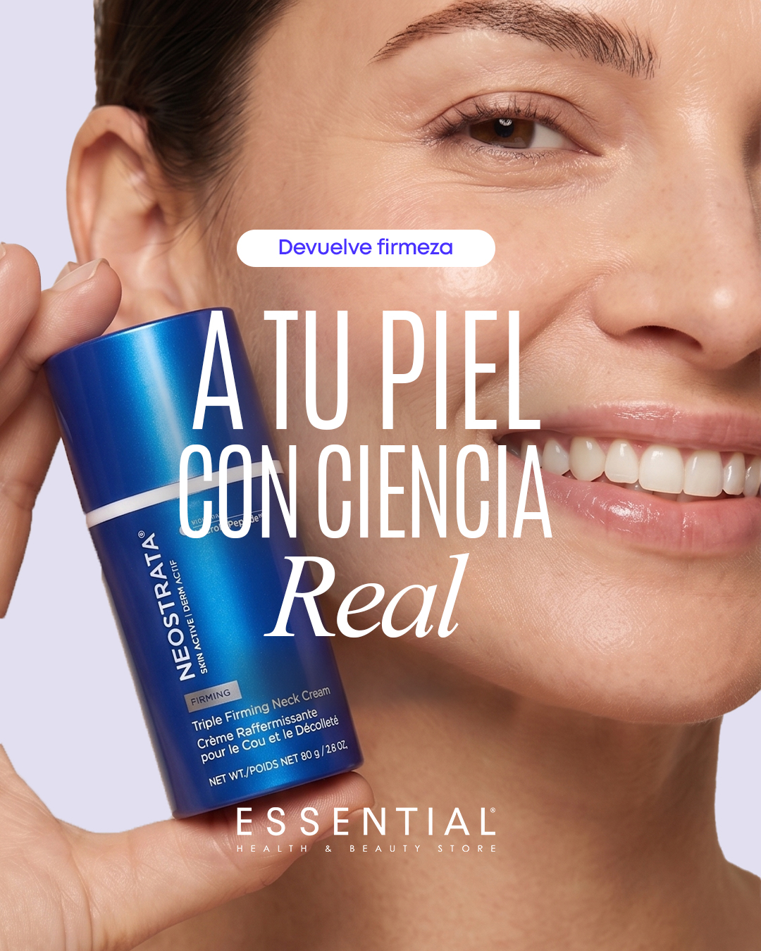 Essential Store Chile Facebook ad: ¿Sientes que tu piel ya no responde como…