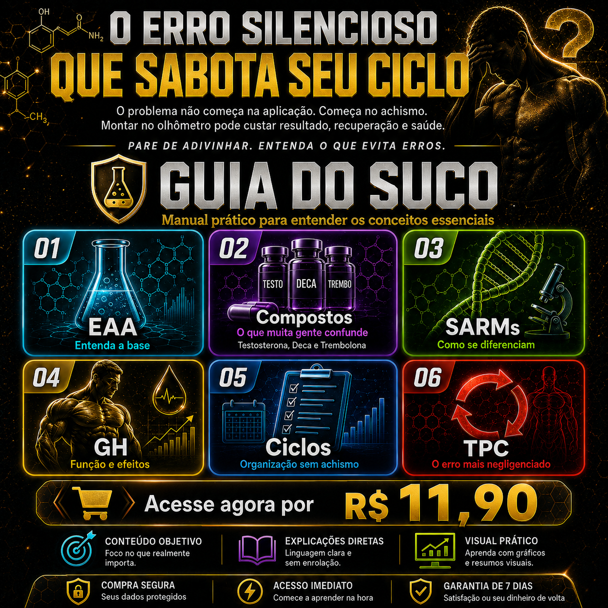Felipe Sempe Facebook ad: Pare de decidir no escuro