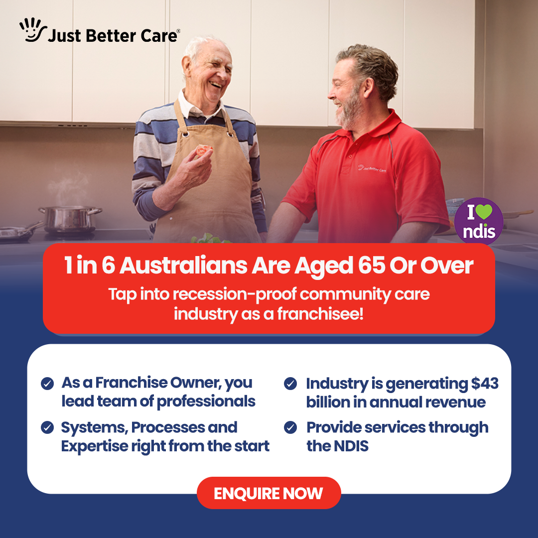 Growth Hive Facebook ad: An NDIS Franchise Opportunity with 7-figure Income Potential