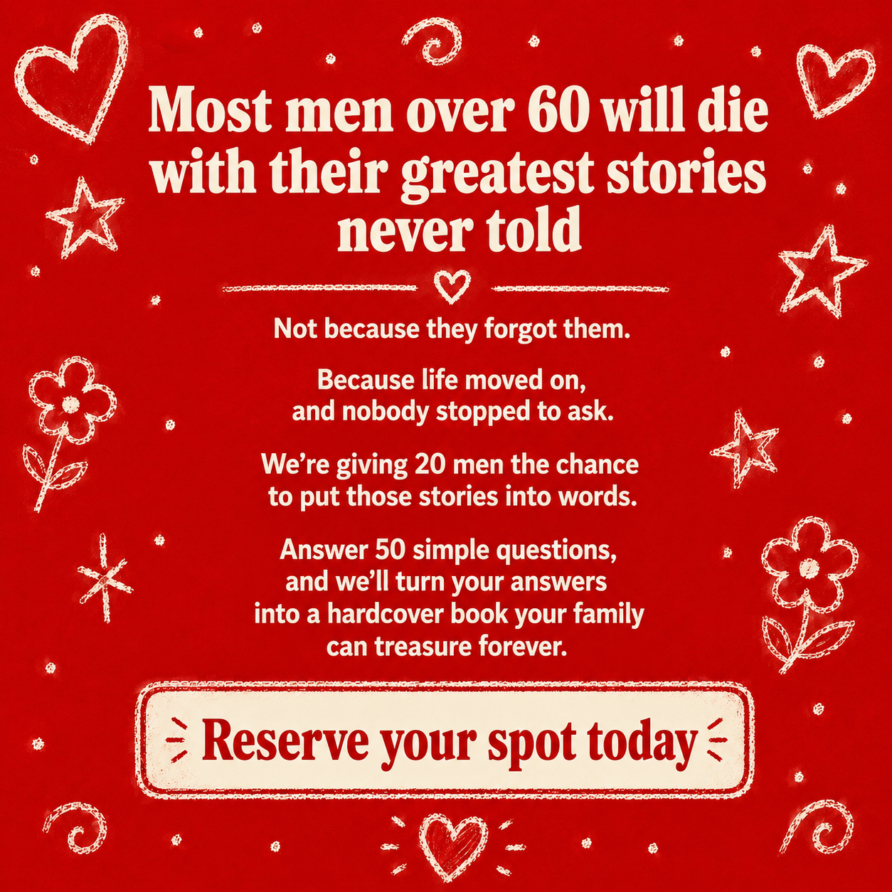 Memowrite Facebook ad