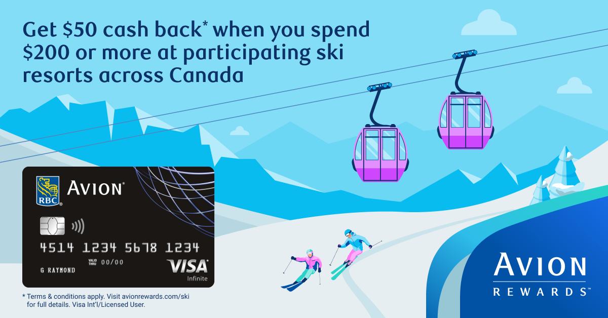 Avion Rewards Facebook ad