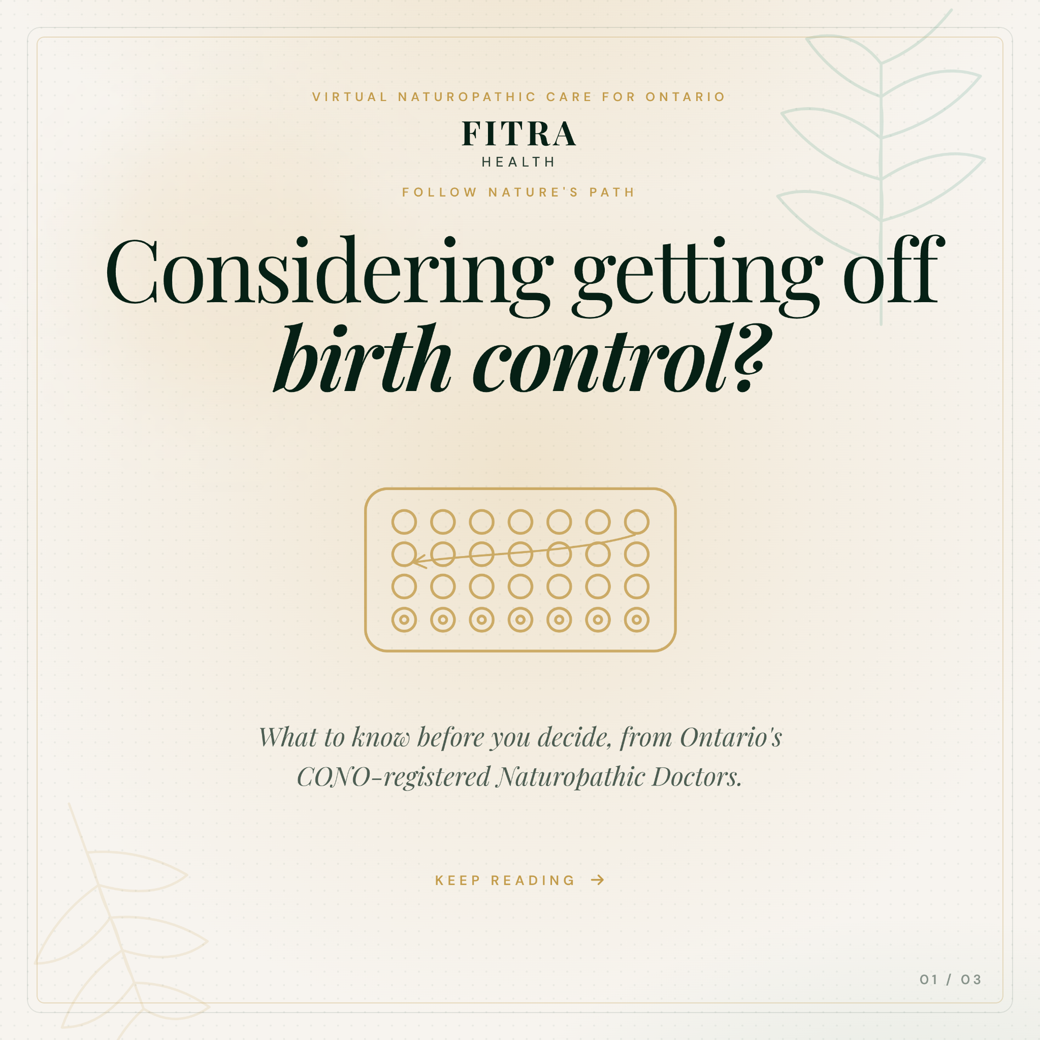 Fitra Health Facebook ad