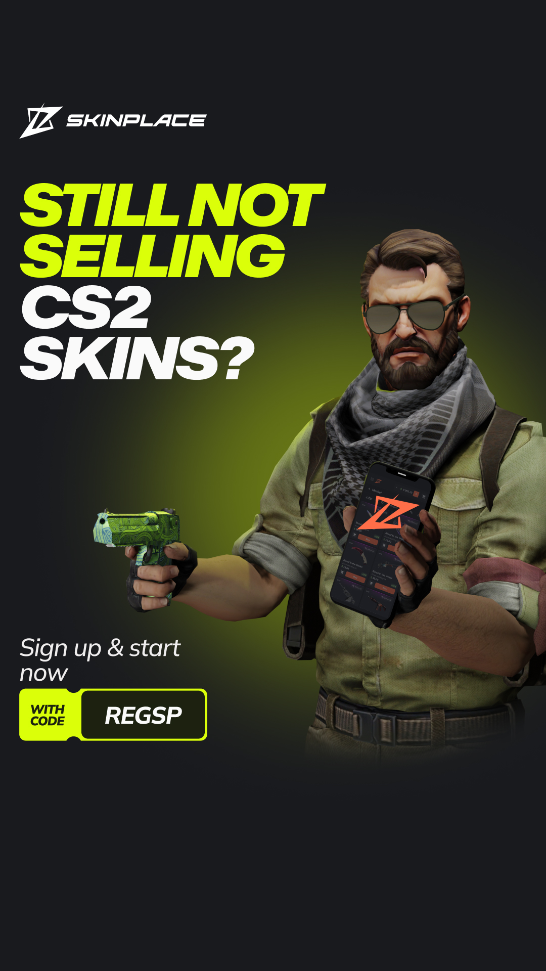 Skin - Place Facebook ad