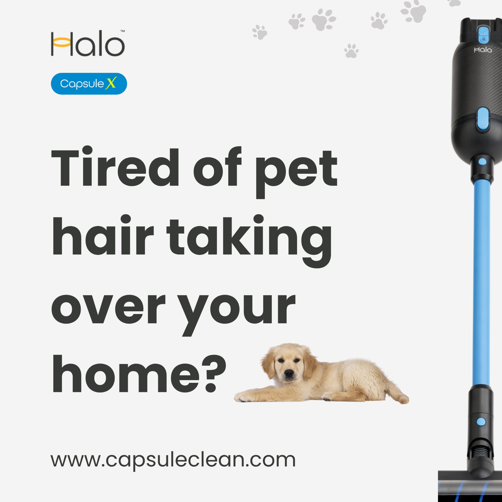 Halo Capsule Facebook ad