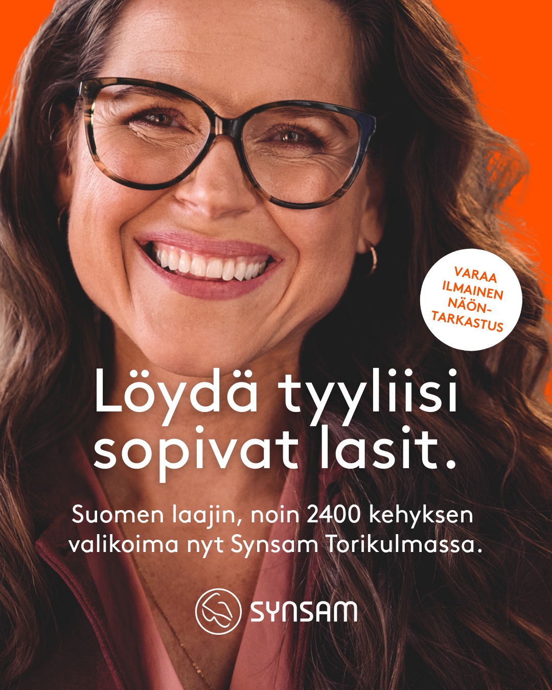 Synsam Facebook ad from Feb 18, 2026