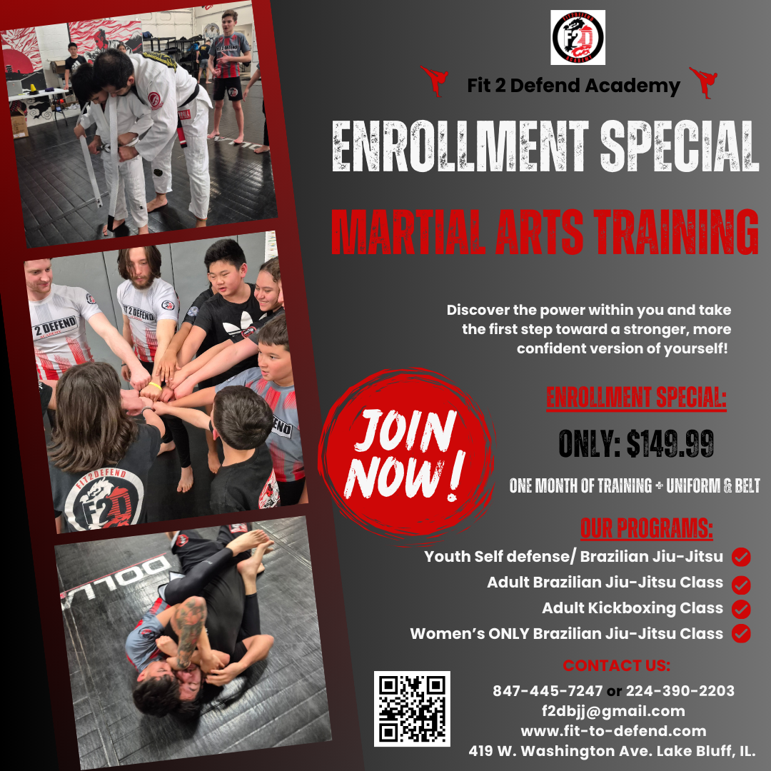 Fit 2 Defend Academy Facebook ad: Start for just $149!