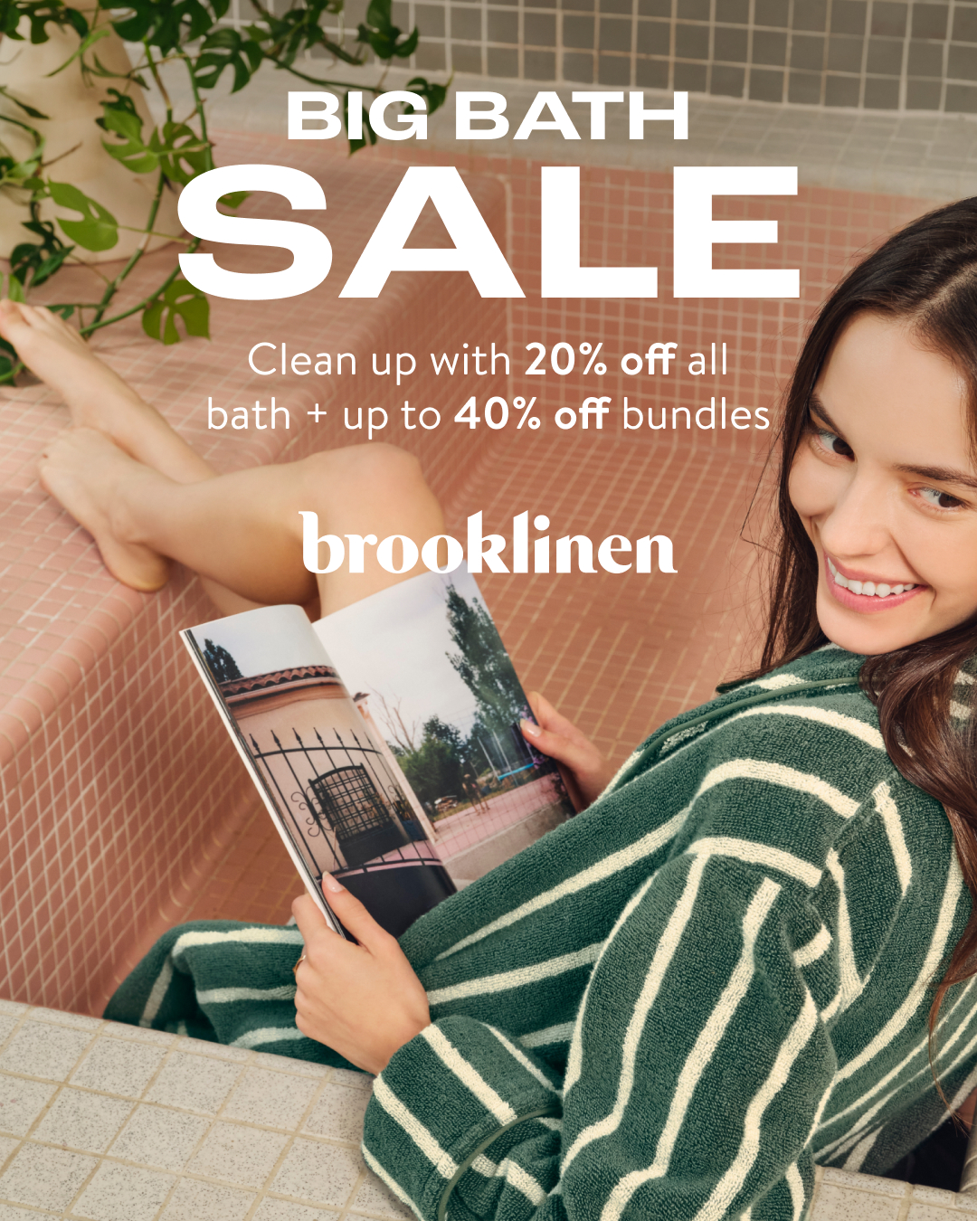 Brooklinen Facebook ad