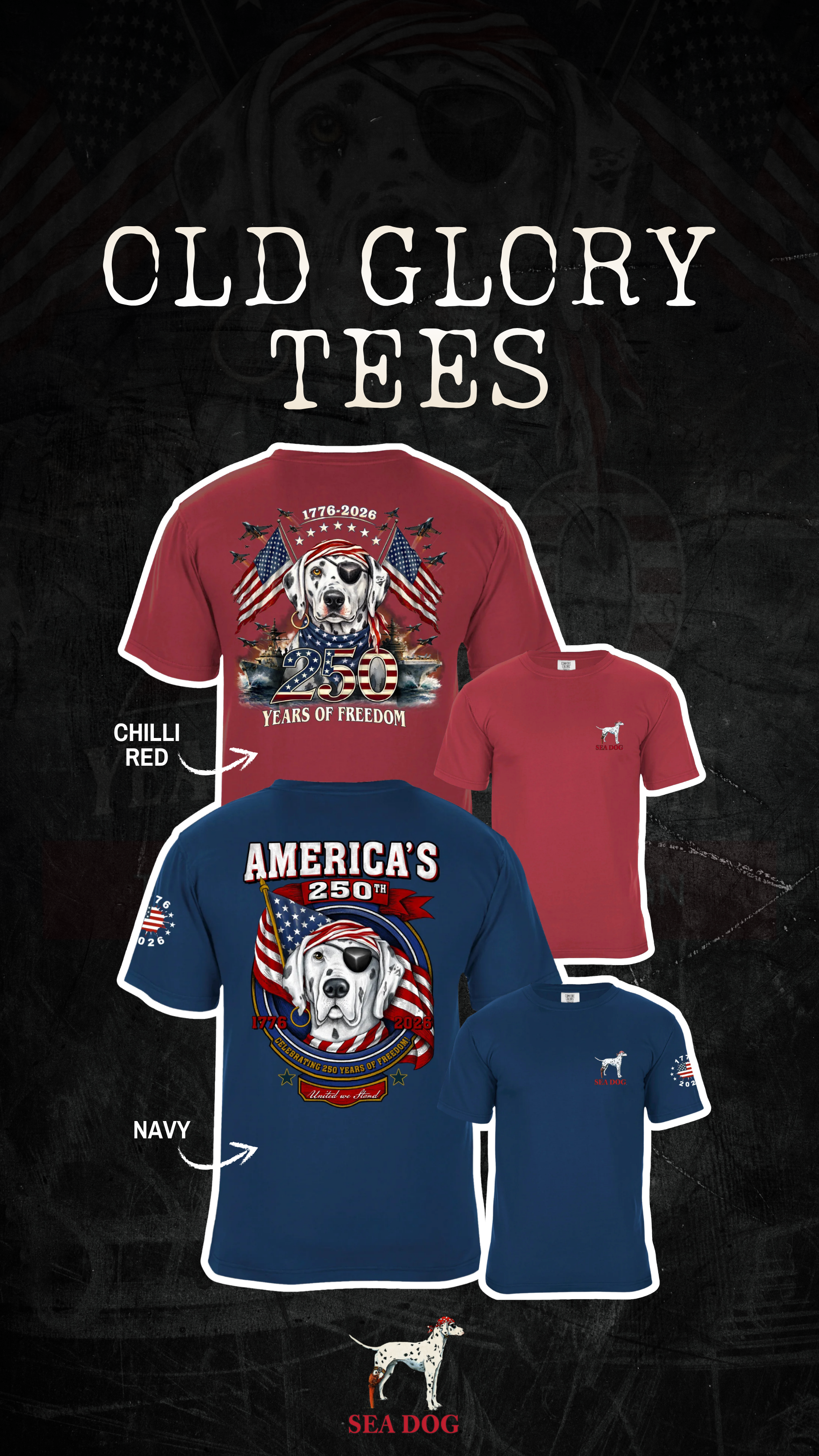 Sea Dog T-Shirts Facebook ad