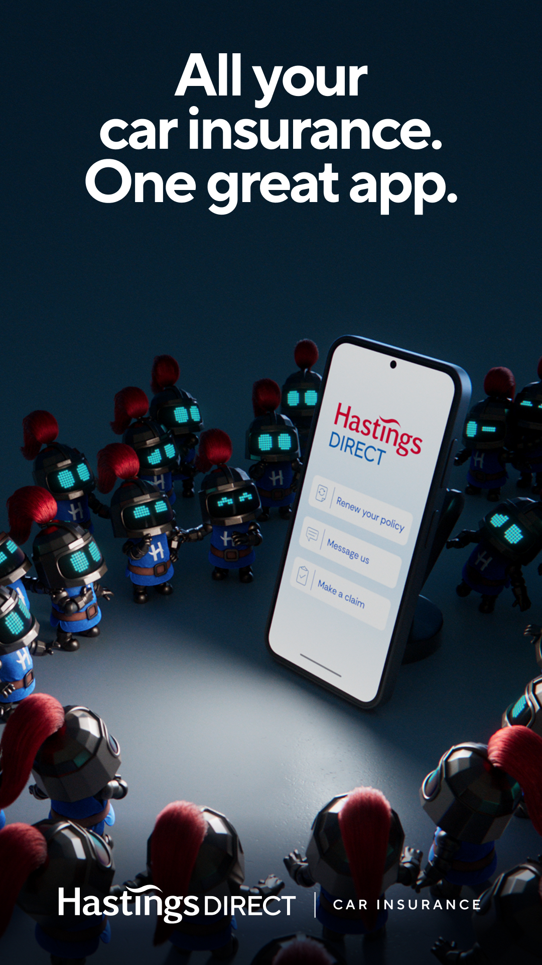 Hastings Direct Facebook ad