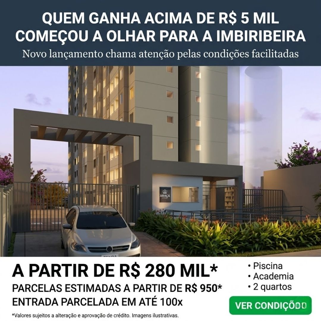 Apartamento Tenda Recife - Thalita Chaves Facebook ad: Imbiribeira em alta