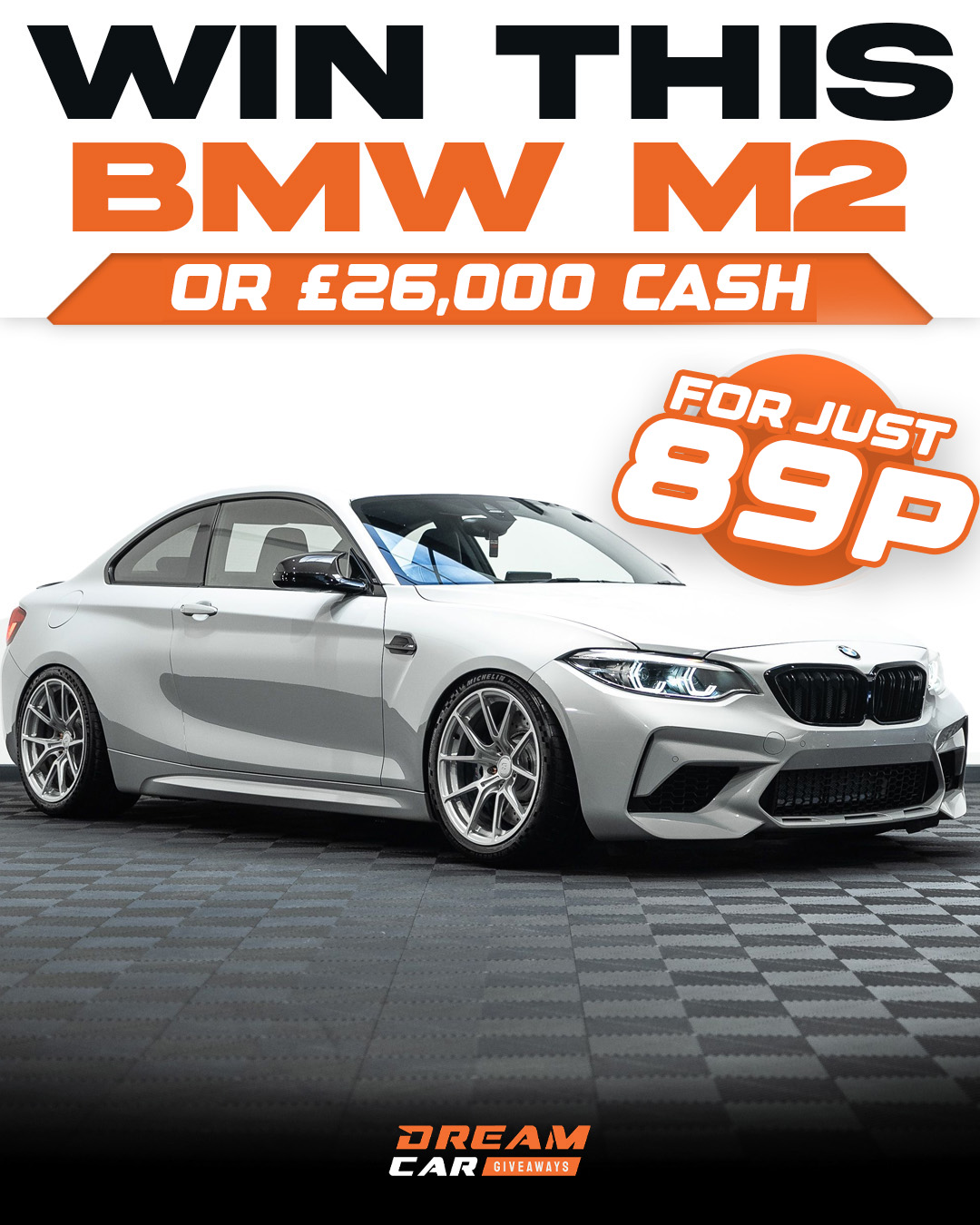 Dream Car Giveaways Facebook ad