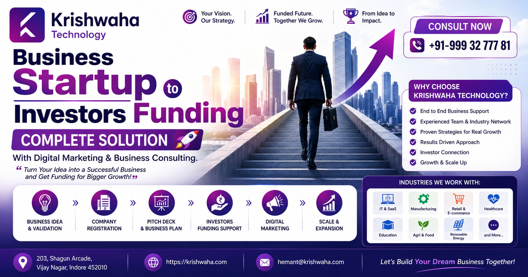 Krishwaha Technology Facebook ad from Jul 23, 2026