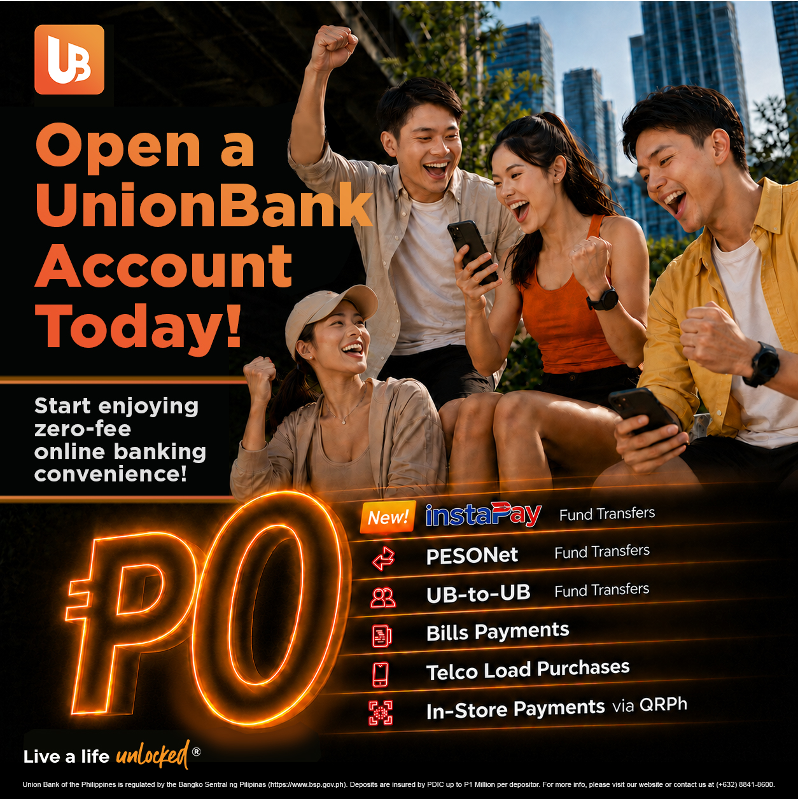 Union Bank of the Philippines Facebook ad