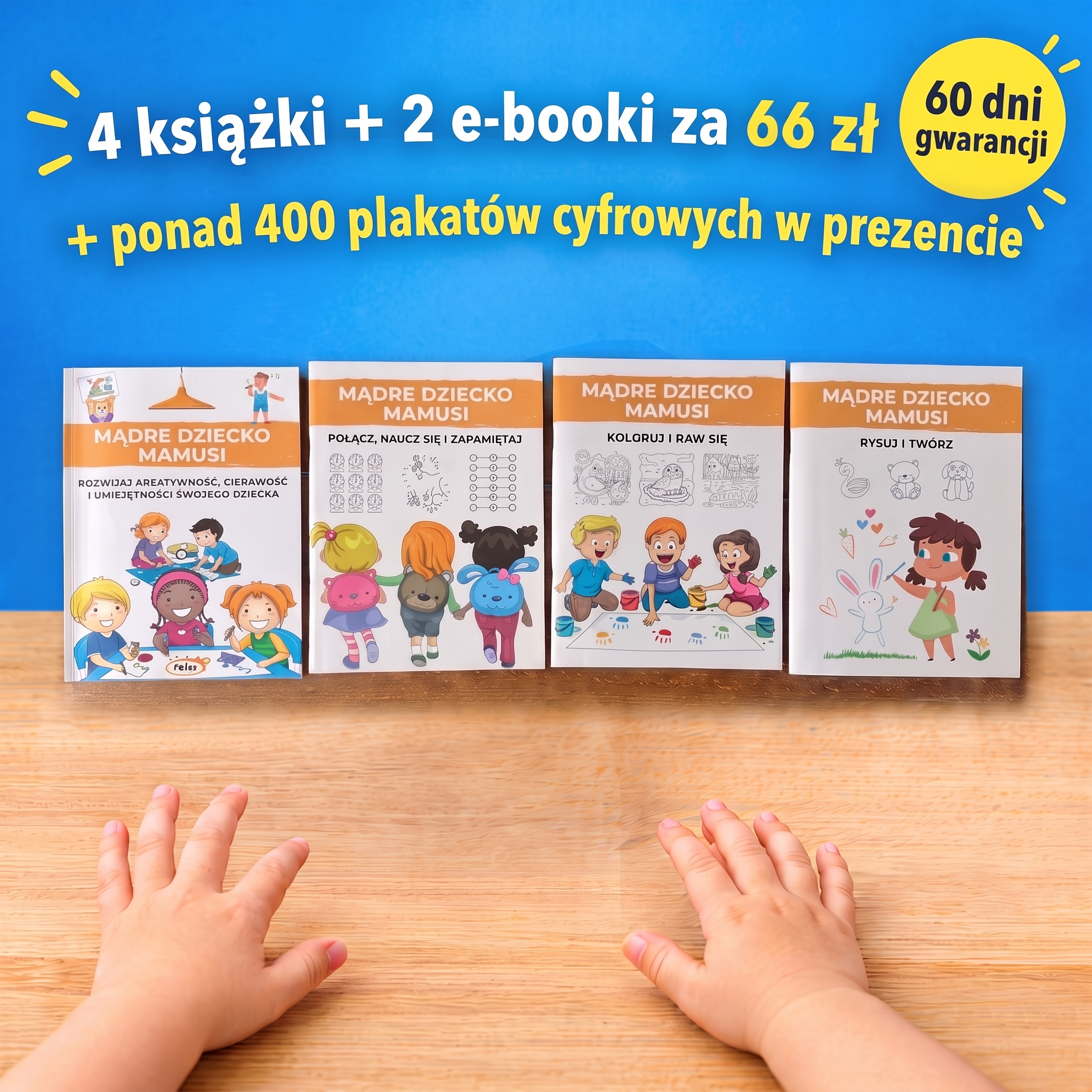 Wydawnictwa Paivy Facebook ad: 4 książki + 2 e-booki za 66 zł