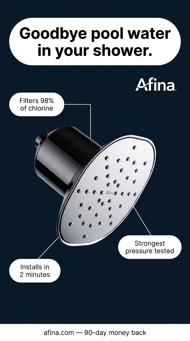 Afina Water Wellness Facebook ad
