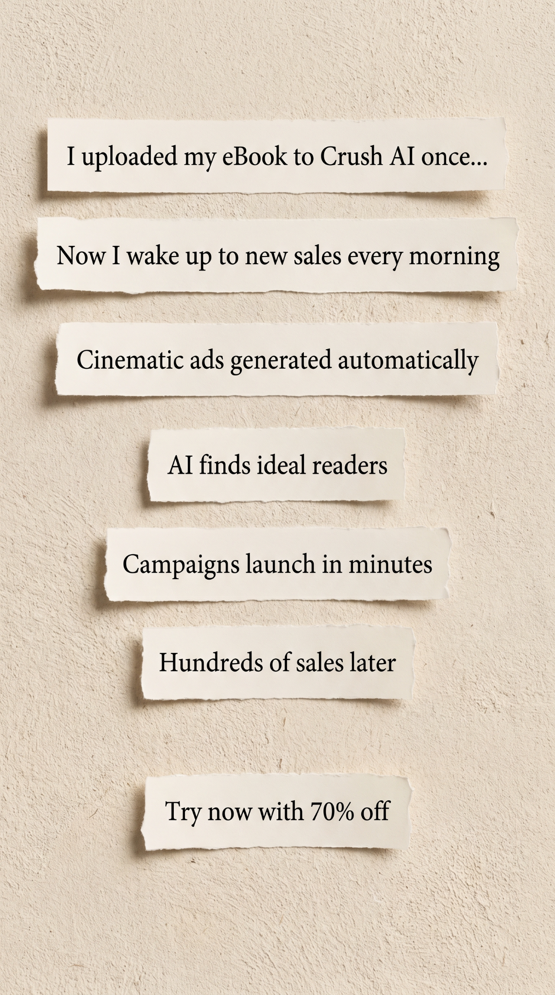 trycrush.ai Facebook ad