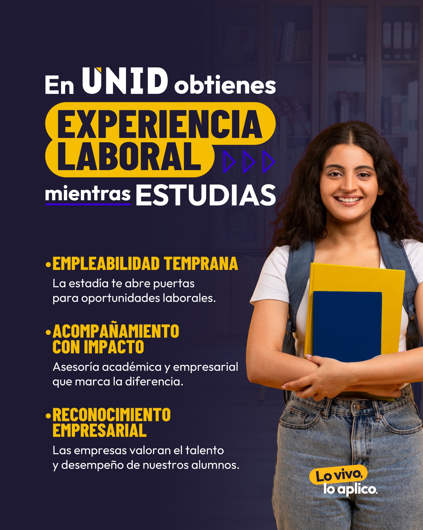 Universidad Interamericana para el Desarrollo - UNID Facebook ad