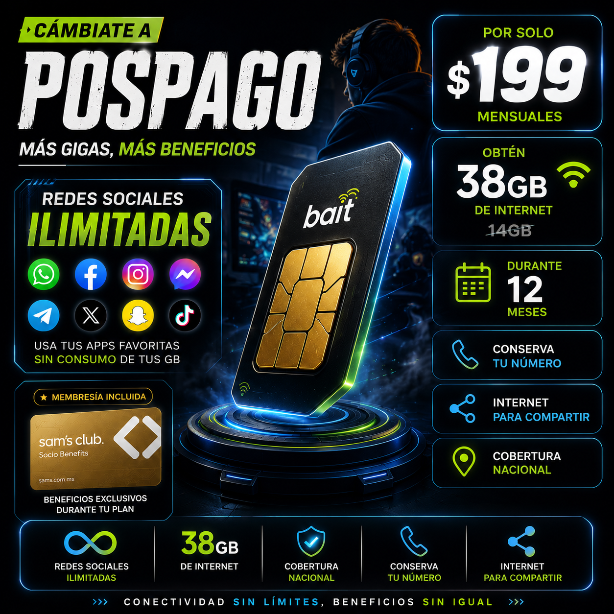 Portabilidad - Distribuidor Autorizado Facebook ad
