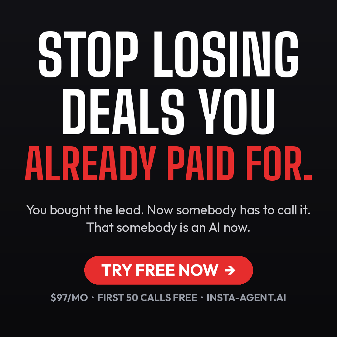 Insta-Agent Facebook ad from Sep 6, 2026