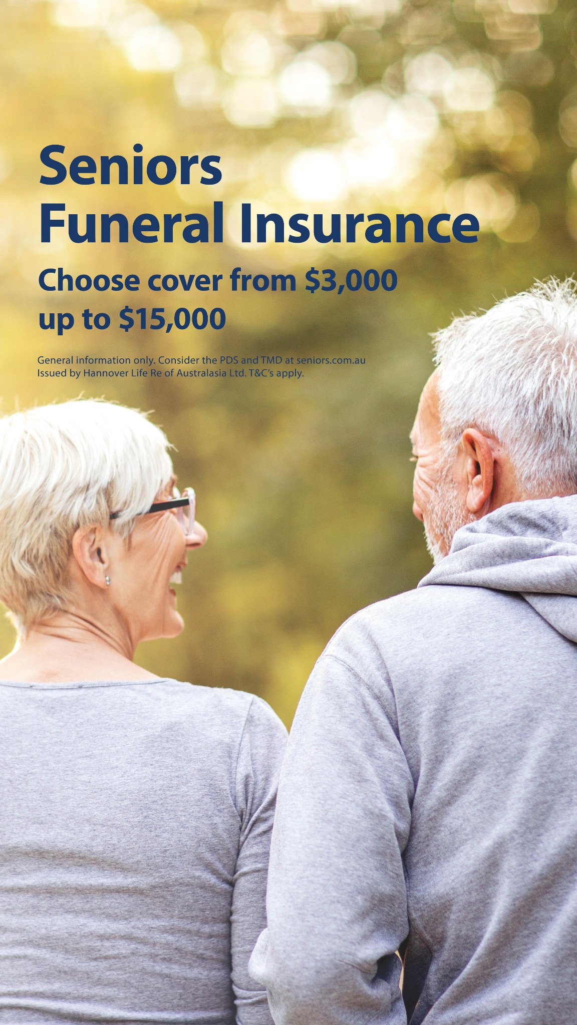 Australian Seniors Insurance Agency Facebook ad