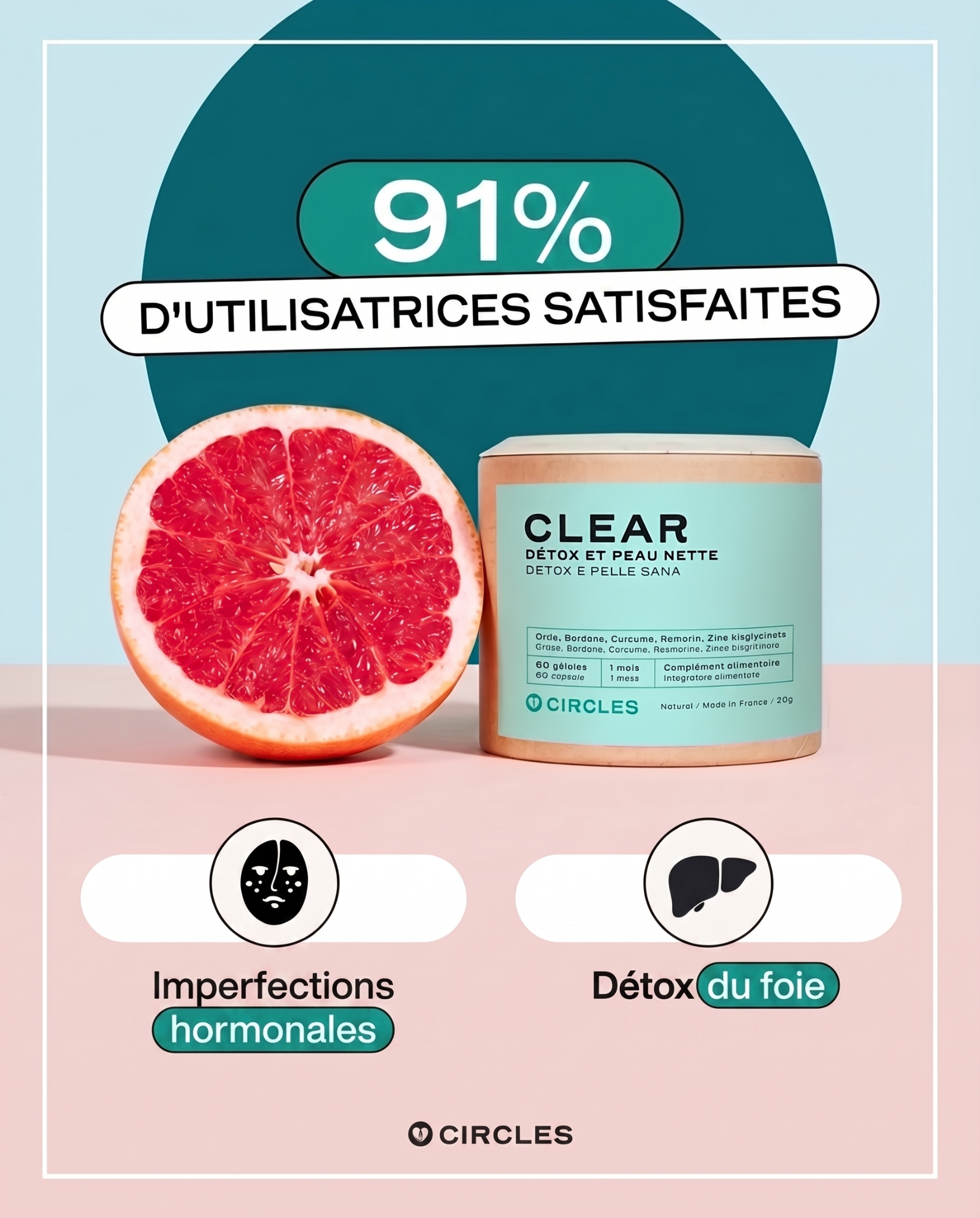 Circles Facebook ad