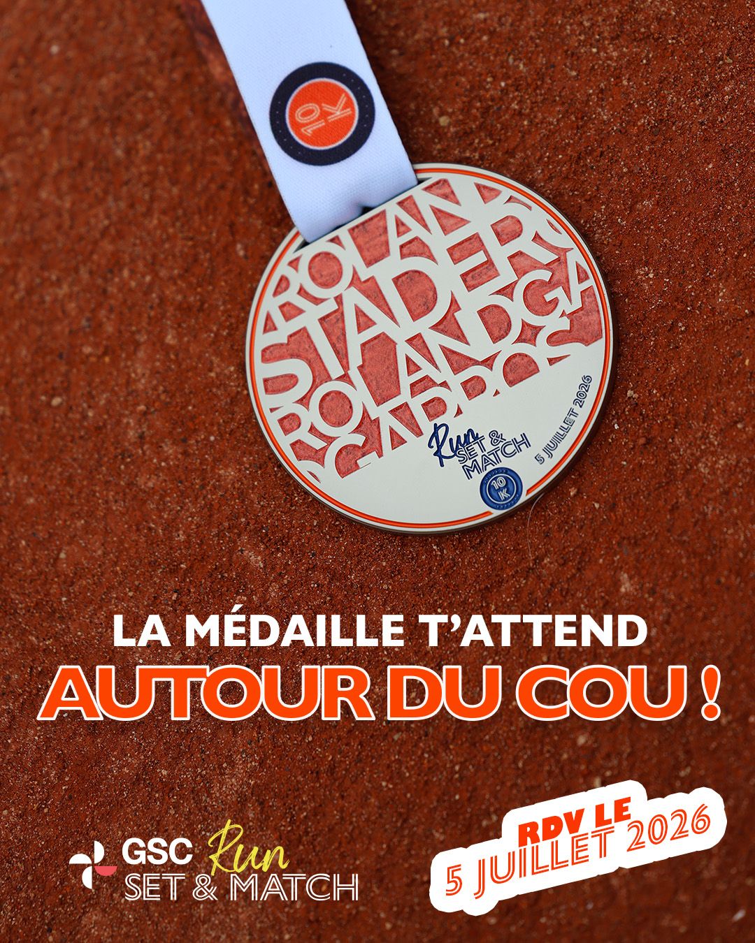Run Set & Match Facebook ad: Prends ton dossard!