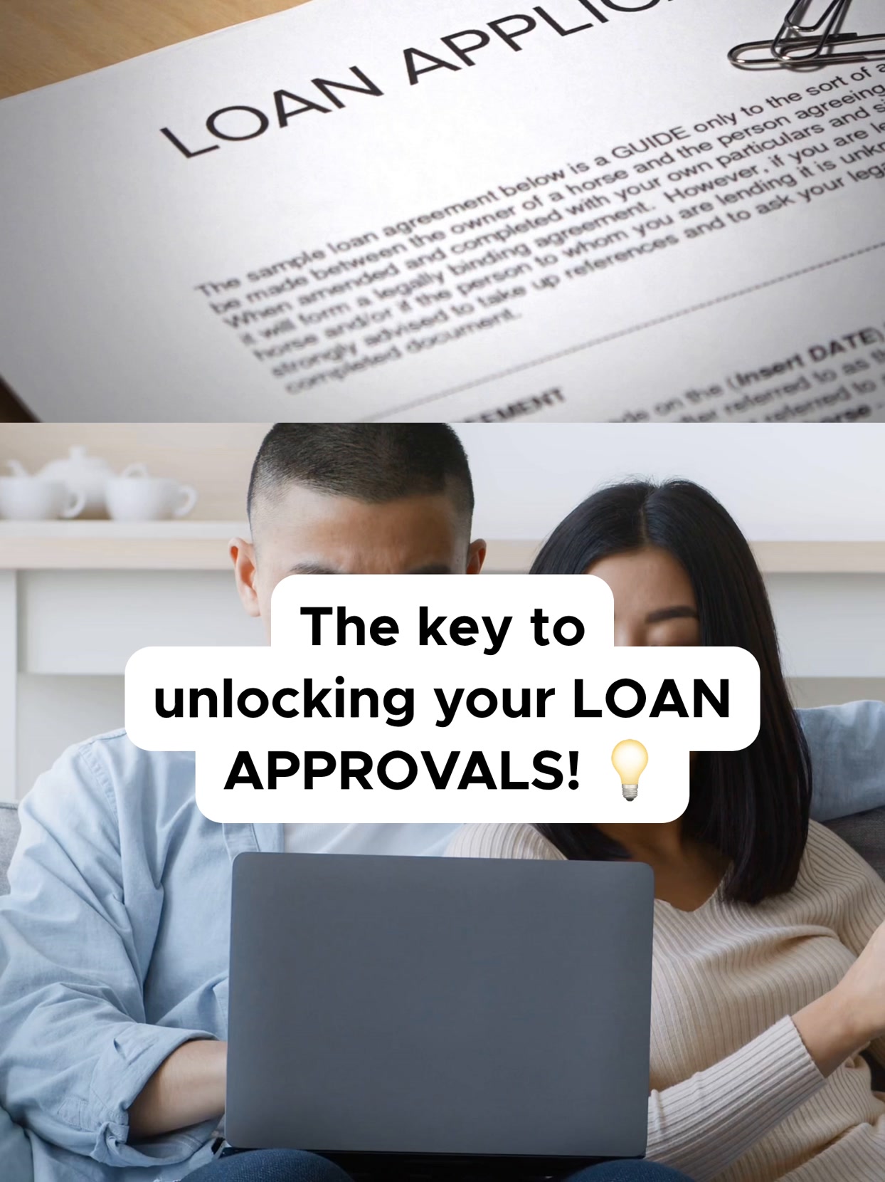 Bank Yew Facebook ad: Same Salary, Different Approval