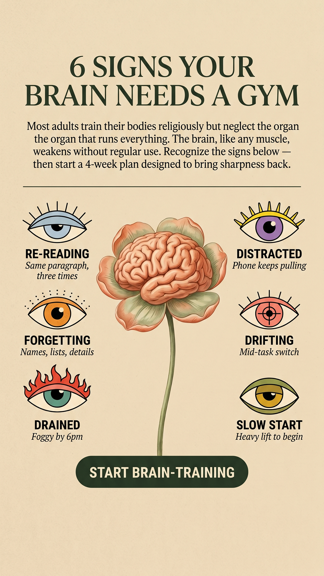 Impulse: Brain Training & Self-Discovery Facebook ad