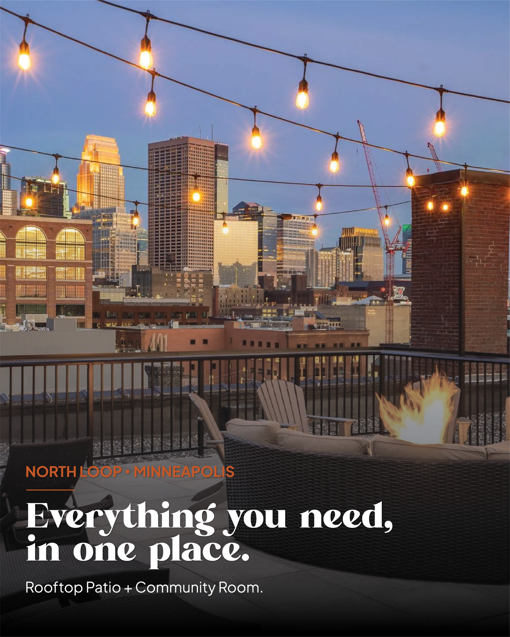 The Copham Facebook ad: 6 weeks free on a 13-month lease!