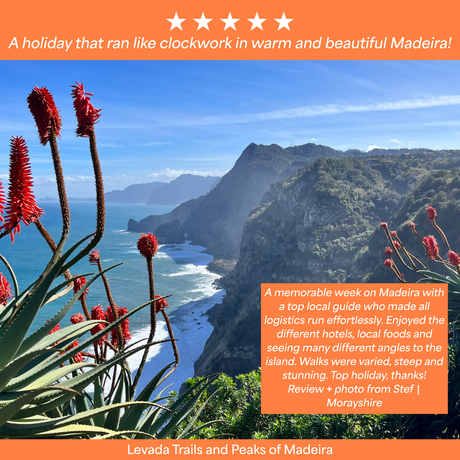 KE Adventure Facebook ad: Your Madeira adventure awaits