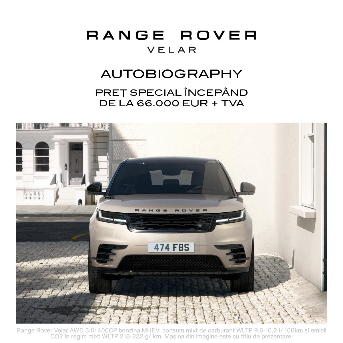 Range Rover Facebook ad