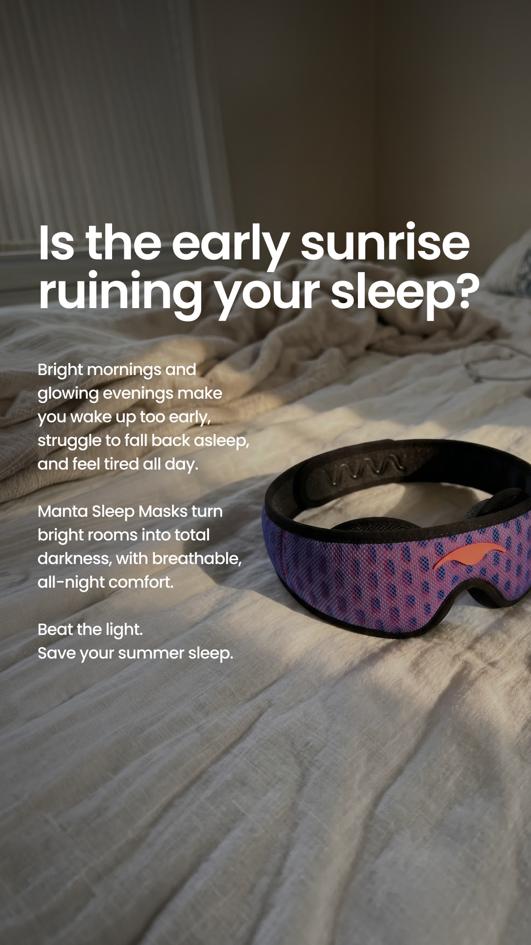 Manta Sleep Facebook ad