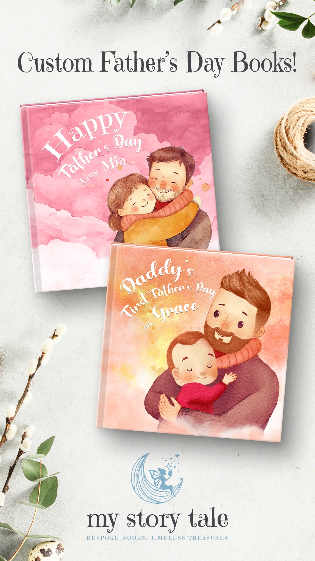 My Story Tale Books Facebook ad