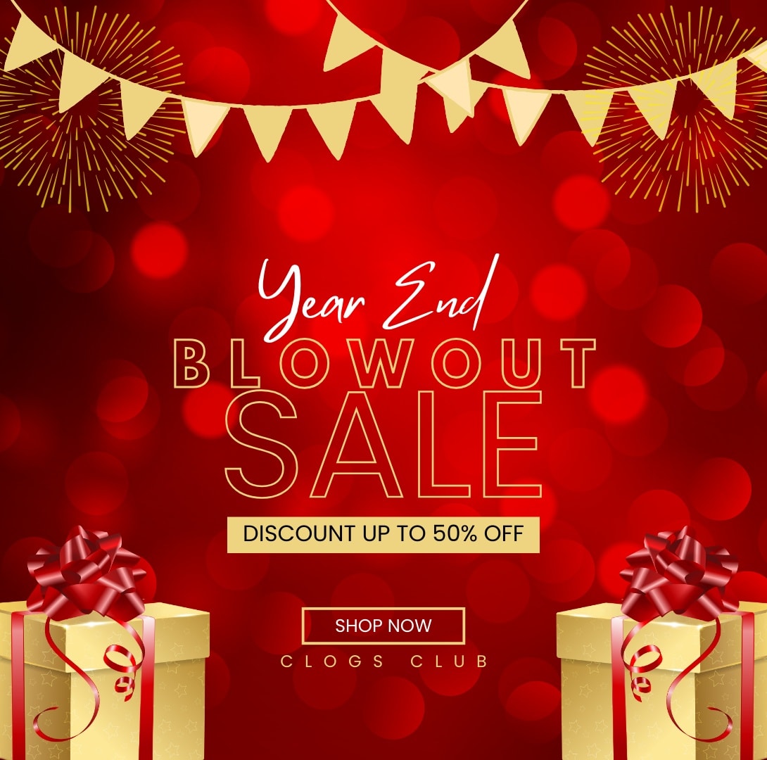 Clogs Club Facebook ad: The Perfect Christmas Gift is Here!