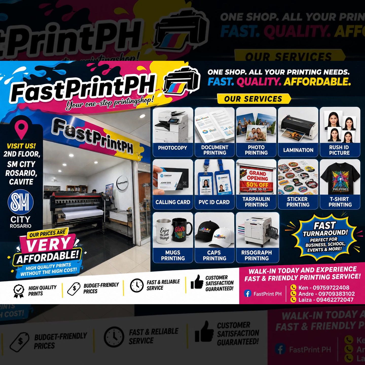 FastPrint PH Facebook ad: MAY IPA-PRINT? FASTPRINT PH NA 'YAN!