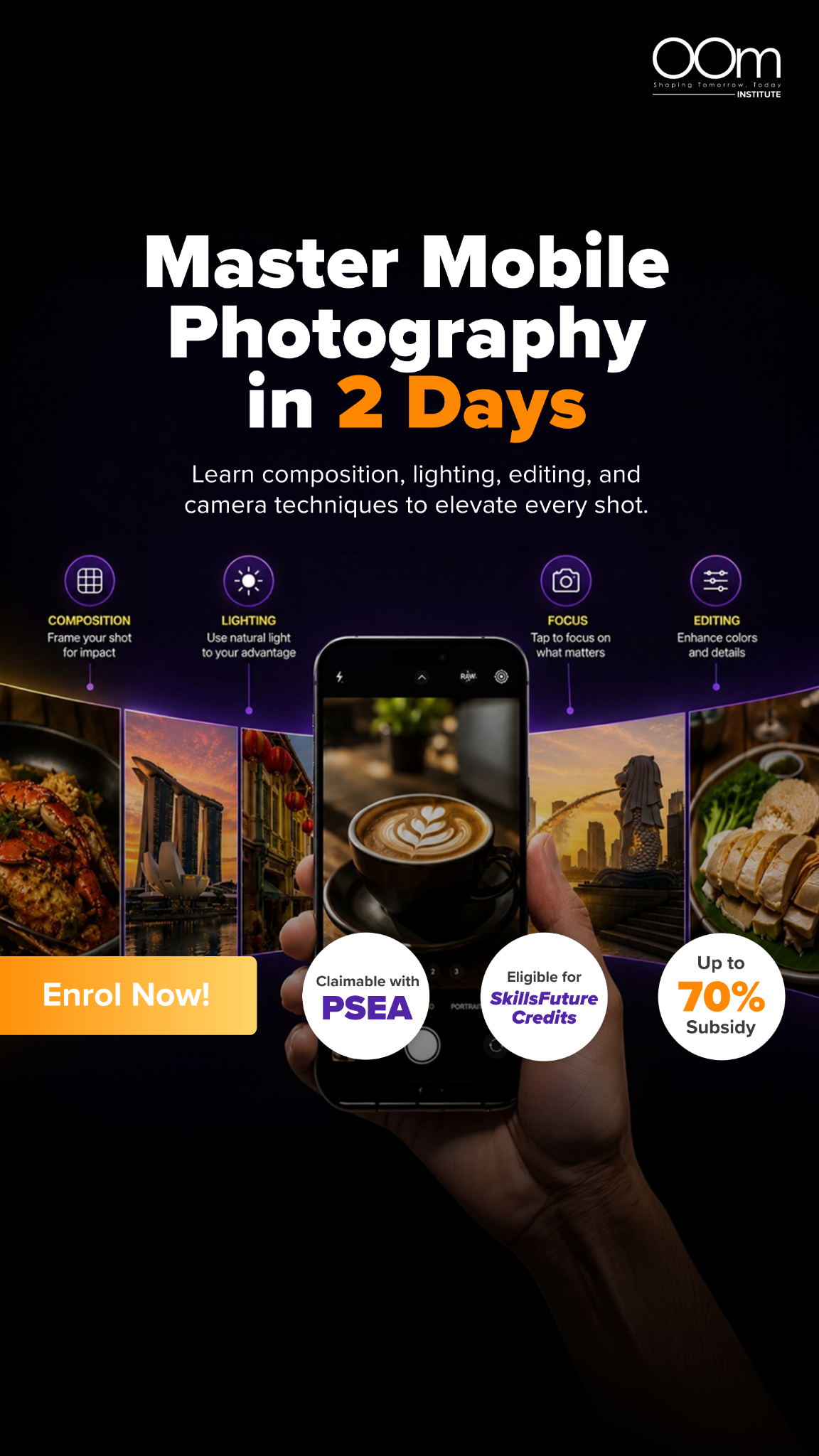OOm Digital, Tech & AI Institute Facebook ad