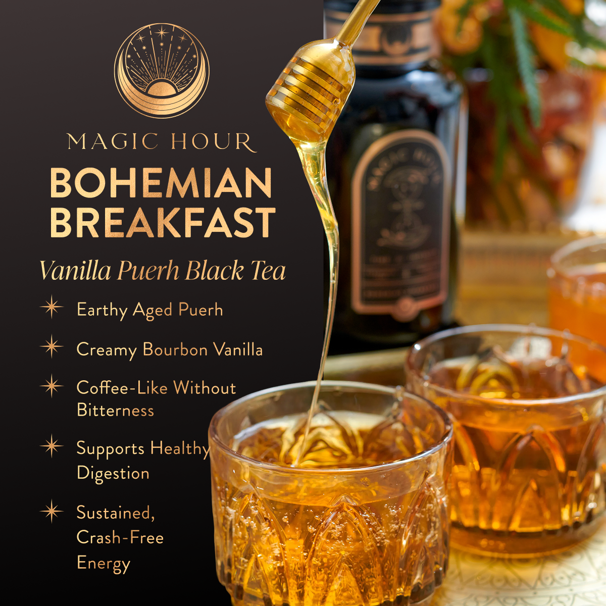 Magic Hour Tea & Transformation Facebook ad