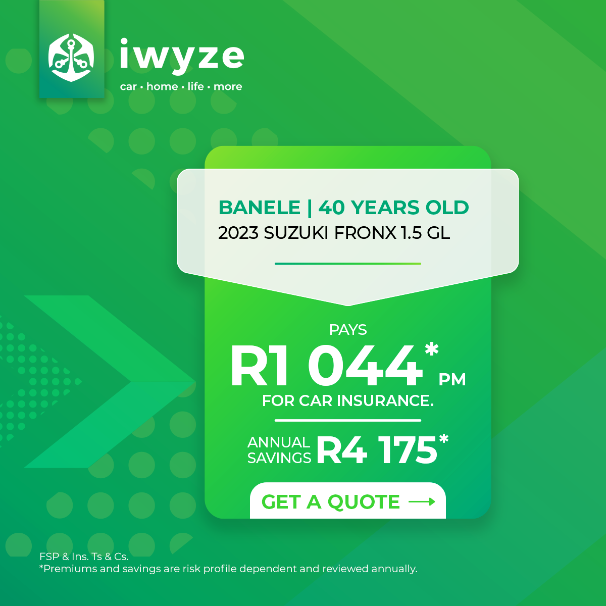 iWYZE Facebook ad