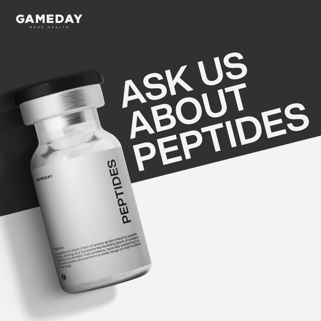 Gameday Men's Health Facebook ad: Built for men who want more from life