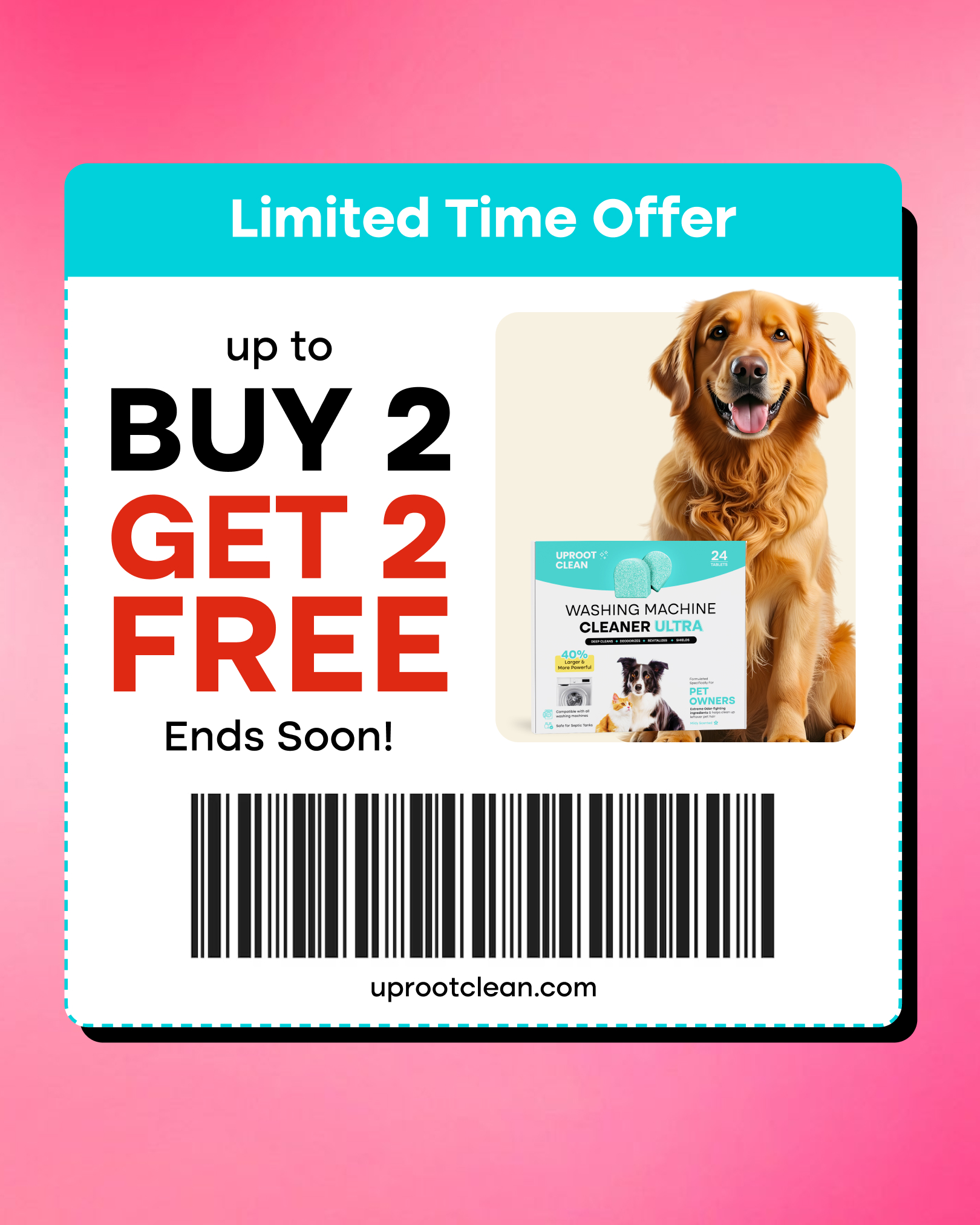 Uproot Clean Facebook ad