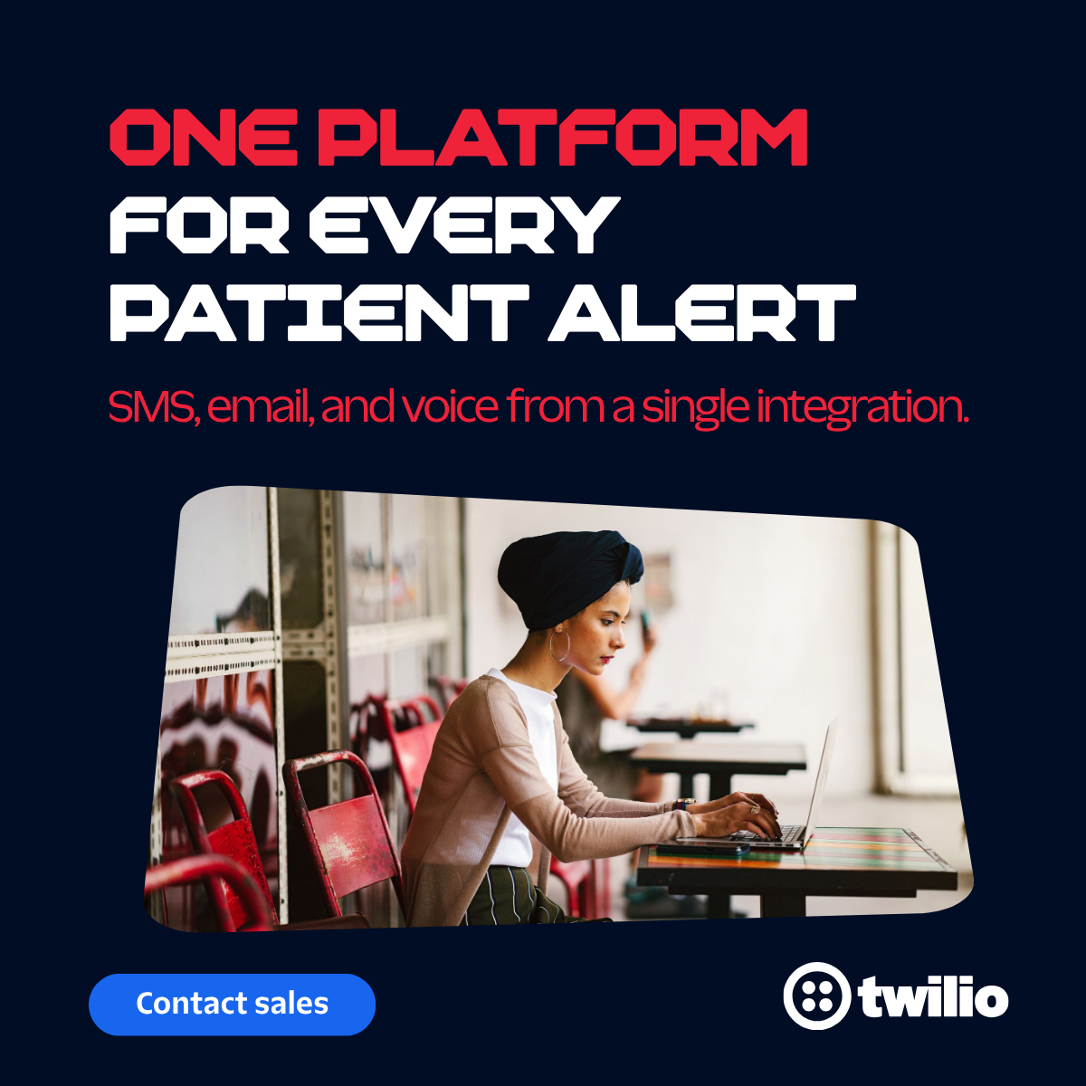 Twilio Facebook ad