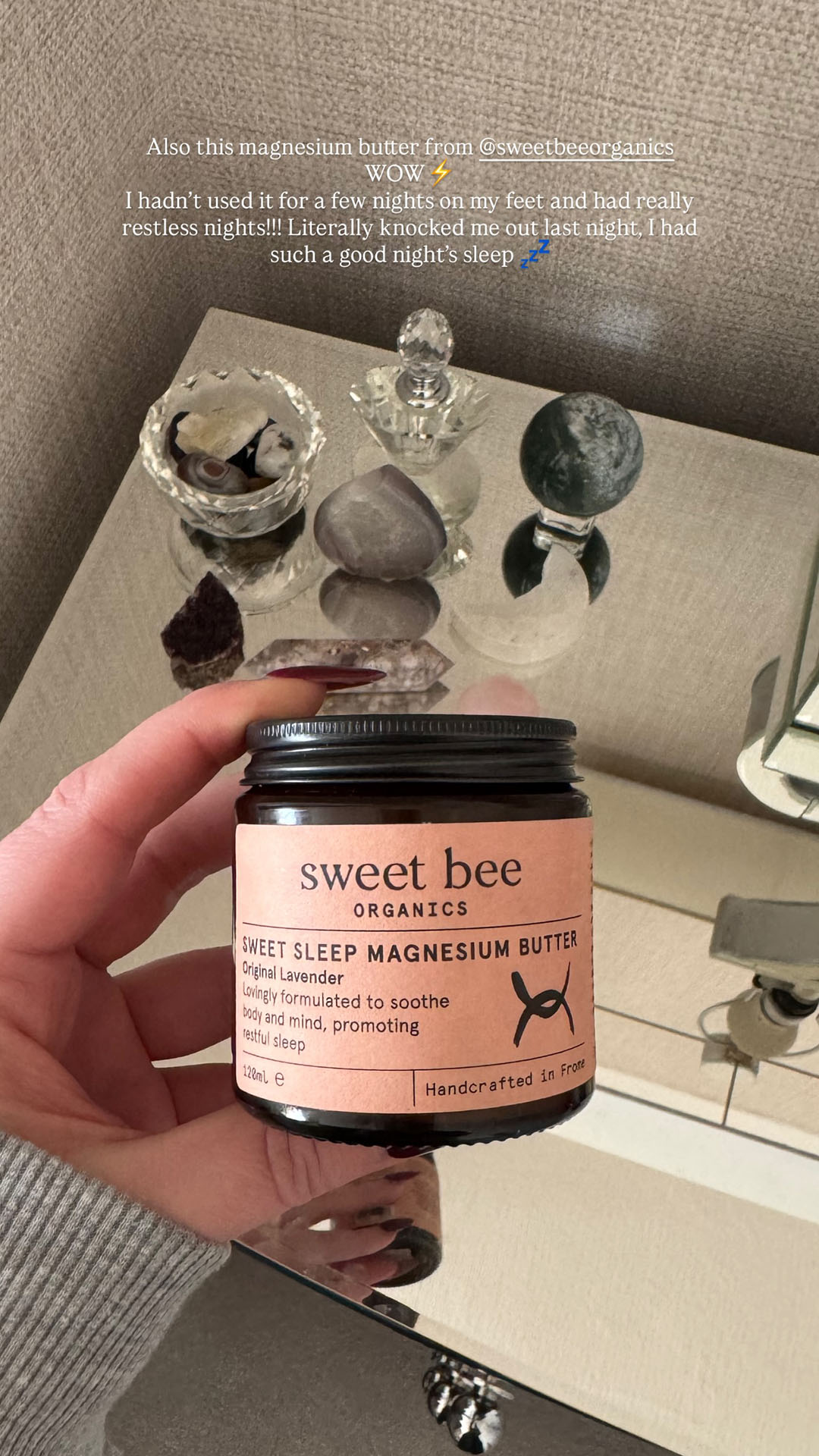 Sweet Bee Organics Facebook ad