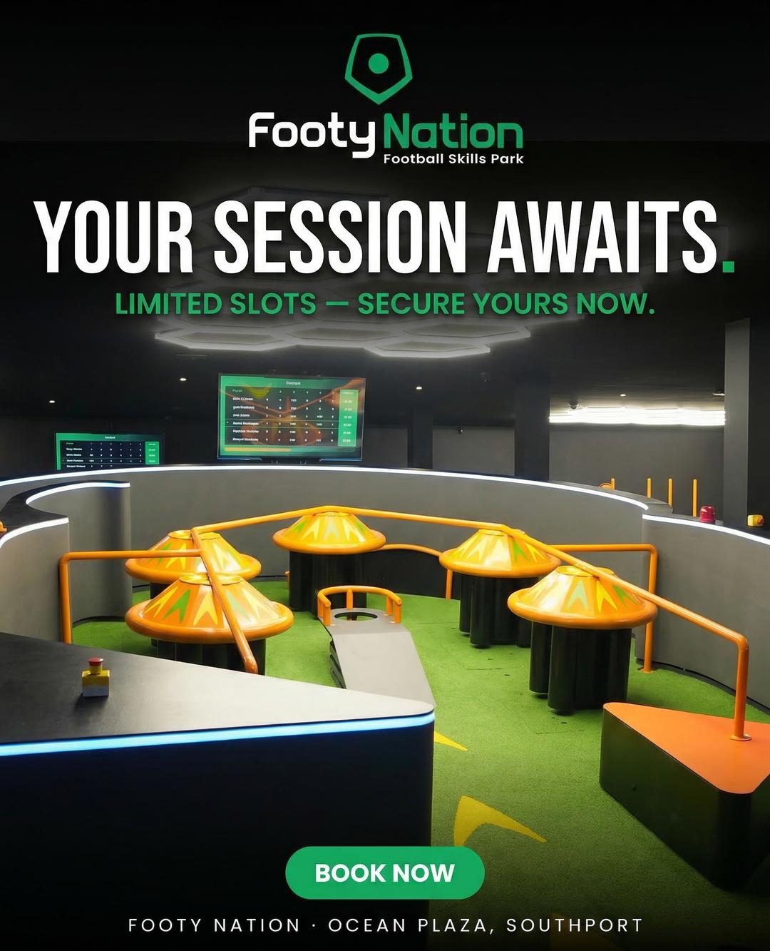Footy Nation Facebook ad: ARE YOU READY TO PLAY?