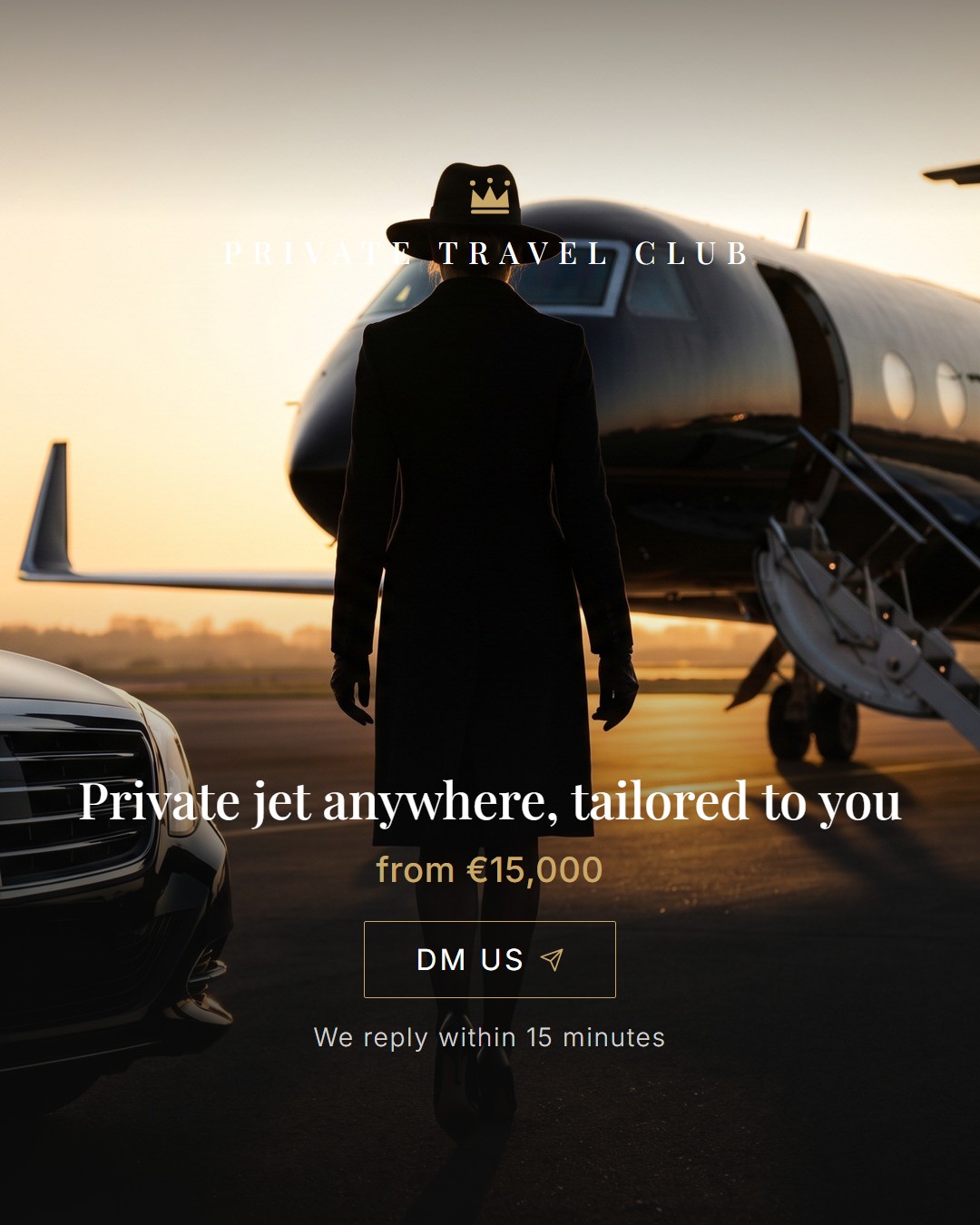 Private-travel-club Facebook ad: Private Travel Club is a way of travelling…