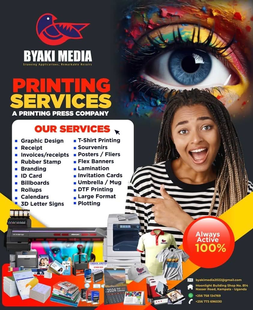 Byaki Media Printing Solutions Facebook ad: Commercial Printing