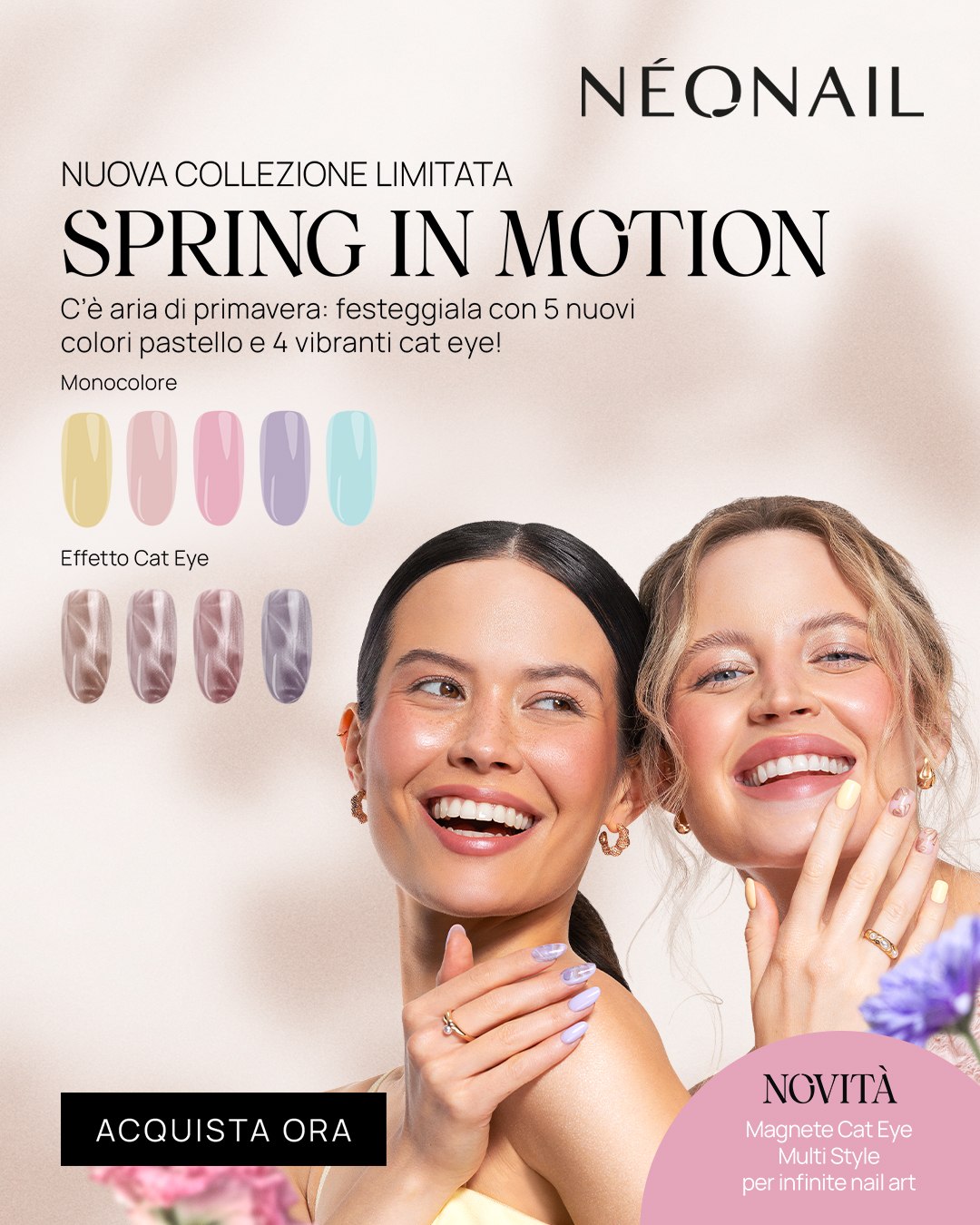 NEONAIL Italia Facebook ad from Mar 13, 2026