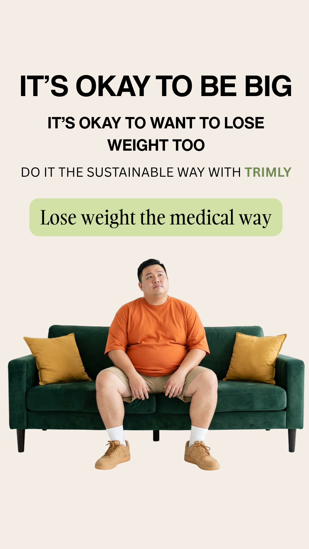 Trimly Facebook ad