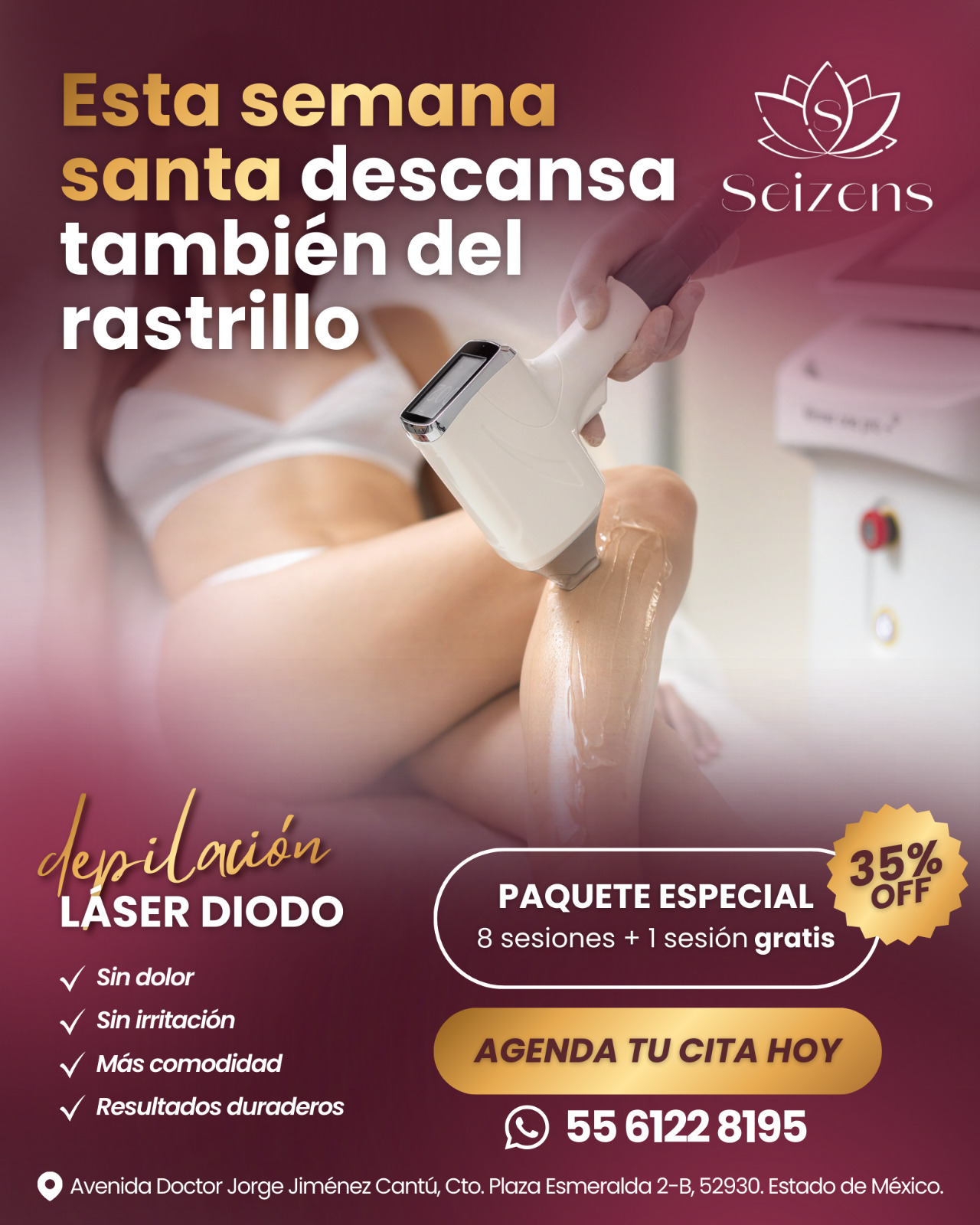 Seizens Spa Facebook ad